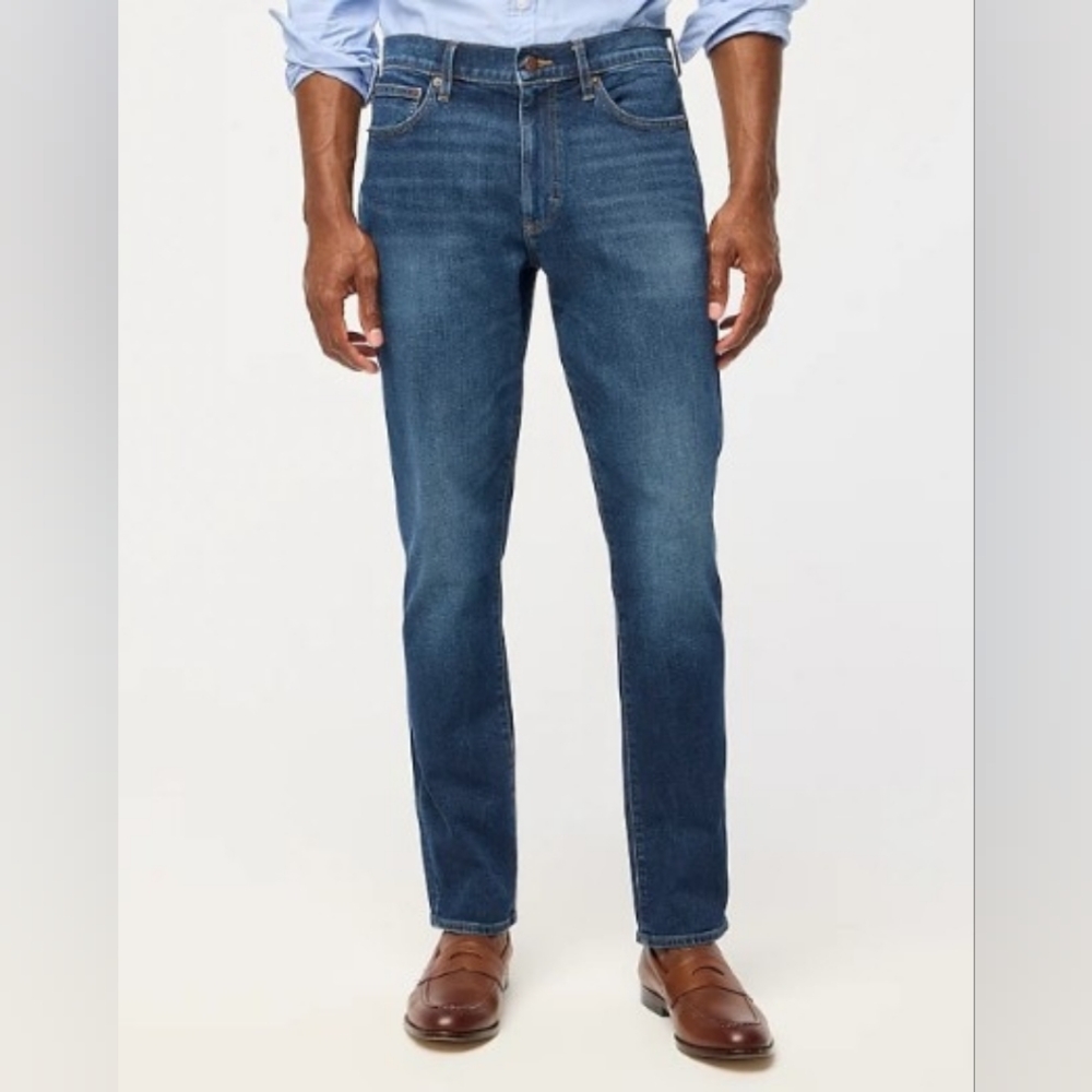Men’s J.Crew Flex Dark Jeans Waist 32, Length 30, Athletic Slim